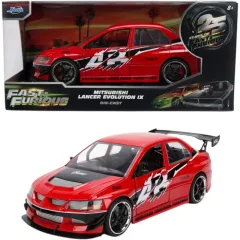  Jada Toys - Halálos iramban: Mitsubishi Lancer Evolution IX fém játékautó 20cm