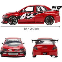 Jada Toys - Halálos iramban: Mitsubishi Lancer Evolution IX fém játékautó 20cm