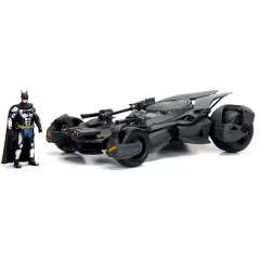   Jada Toys - Az Igazság Ligája Batmobile fém játékautó 22cm Batman figurával (253215000)
