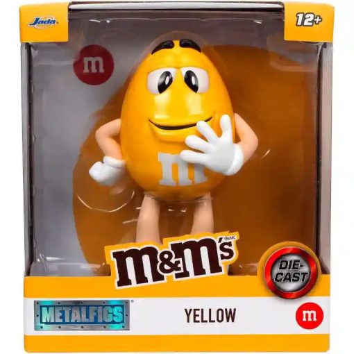 Jada Toys - M&M's citromsárga fém játékfigura 10cm