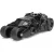   Jada Toys - A sötét lovag Batmobile fém játékautó 19cm Batman figurával