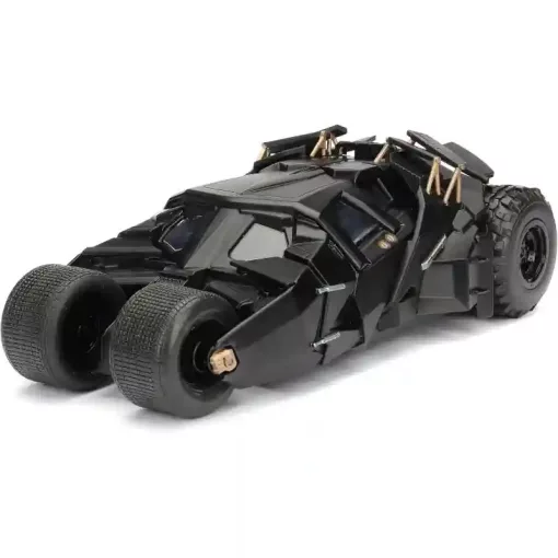 Jada Toys - A sötét lovag Batmobile fém játékautó 19cm Batman figurával