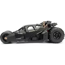 Jada Toys - A sötét lovag Batmobile fém játékautó 19cm Batman figurával