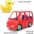   Jada Toys - Peppa Pig: Peppa malac távirányítós RC családi játékautó 18cm