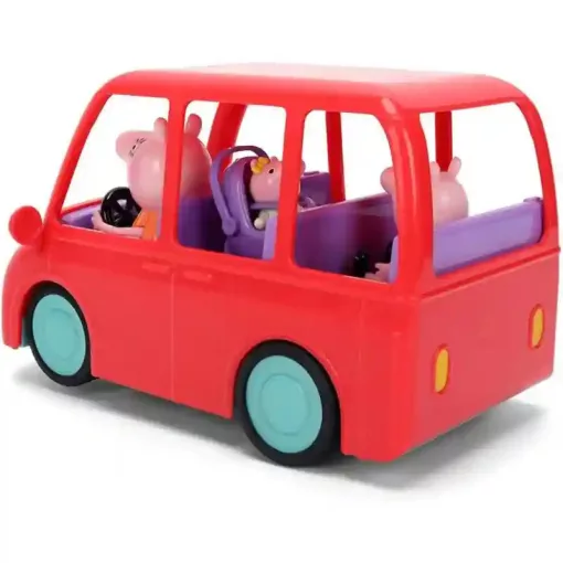 Jada Toys - Peppa Pig: Peppa malac távirányítós RC családi játékautó 18cm