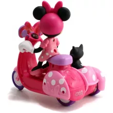 Jada Toys - Disney: Minnie egeres távirányítós IRC robogó 16cm cicával