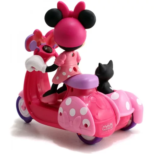 Jada Toys - Disney: Minnie egeres távirányítós IRC robogó 16cm cicával