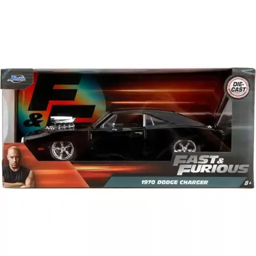 Jada Toys - Halálos iramban: 1970 Dodge Charger fém játékautó 22cm