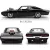   Jada Toys - Halálos iramban: 1970 Dodge Charger fém játékautó 20cm