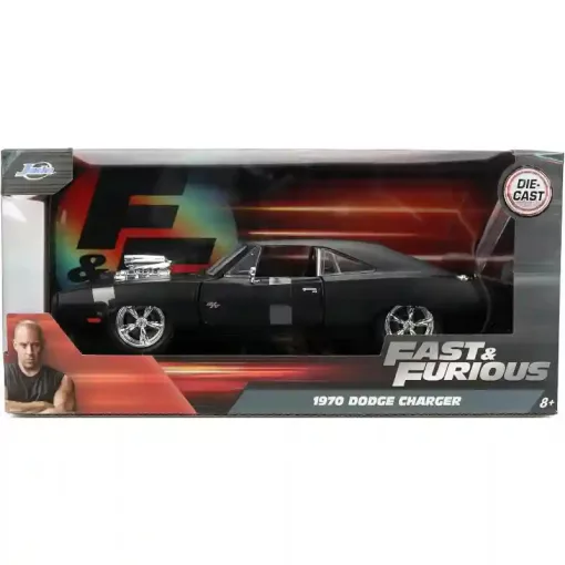 Jada Toys - Halálos iramban: 1970 Dodge Charger fém játékautó 21cm
