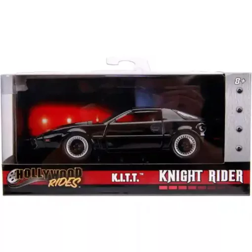 Jada Toys - Knight Rider K.I.T.T. Pontiac fém játékautó 13cm