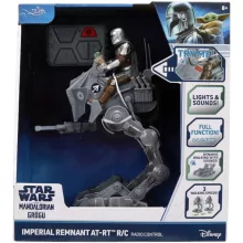 Jada Toys - Staw Wars A Mandalóri és Grogu Interaktív RC távirányítós AT-RT lépegető
