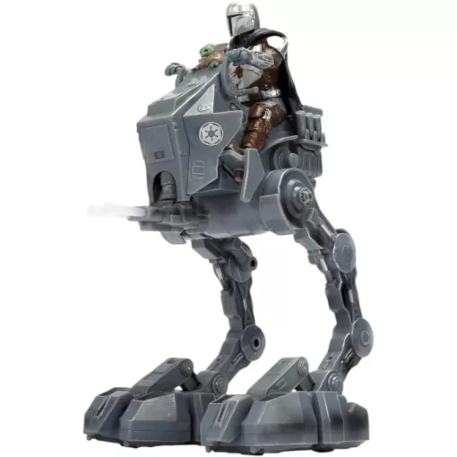 Jada Toys - Staw Wars A Mandalóri és Grogu Interaktív RC távirányítós AT-RT lépegető