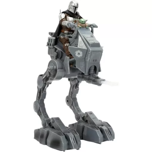 Jada Toys - Staw Wars A Mandalóri és Grogu Interaktív RC távirányítós AT-RT lépegető