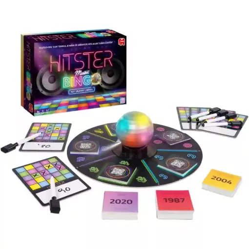 Hitster zenés party társasjáték - Bingo