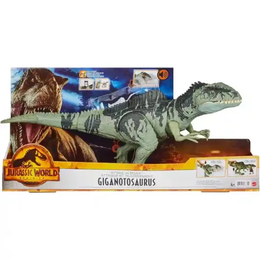 Mattel Jurassic World Giganotosaurus dino figura hanggal 55cm