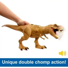 Mattel Jurassic World Tyrannosaurus Rex dino figura hanggal 52cm