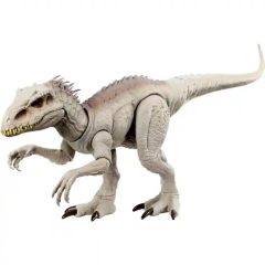   Mattel Jurassic World Indominus Rex dino figura fénnyel és hanggal 55cm