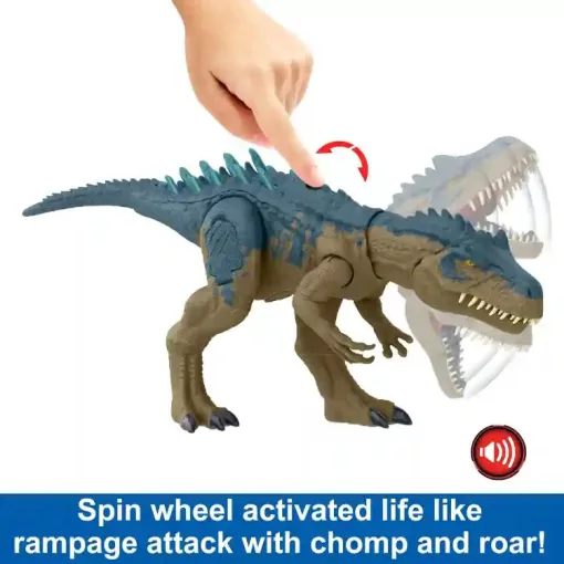 Mattel Jurassic World Allosaurus dino figura hanggal 44cm