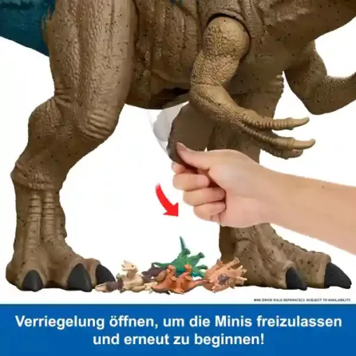 Mattel Jurassic World Allosaurus óriás dino figura 97cm