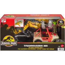 Mattel Jurassic Park Tyrannosaurus Rex terepjárós elfogása