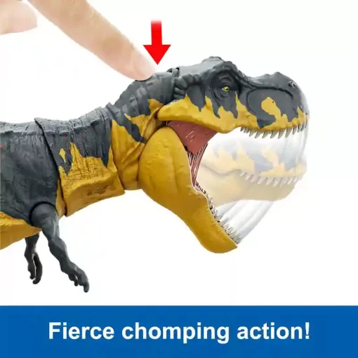 Mattel Jurassic Park Tyrannosaurus Rex terepjárós elfogása