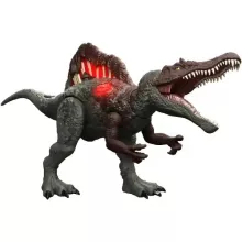 Mattel Jurassic World Spinosaurus dino figura fénnyel és hanggal 55cm