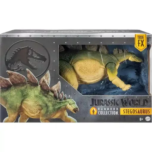 Mattel Jurassic World Stegosaurus dino figura 44cm, Hammond Collection