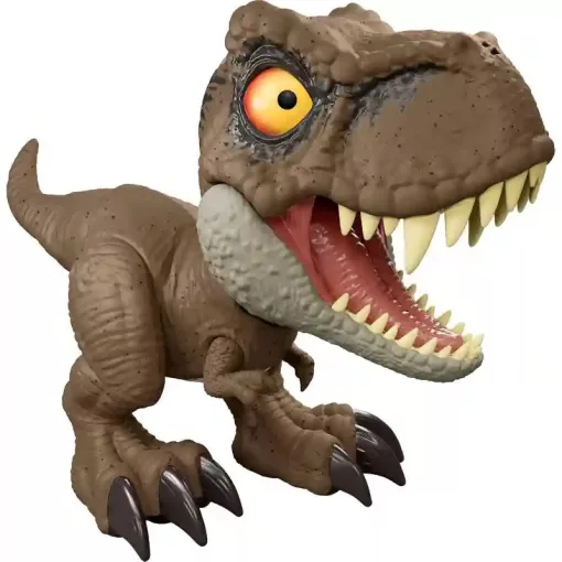 Mattel Jurassic World "beszélő" Tyrannosaurus Rex dino figura hanggal 20cm