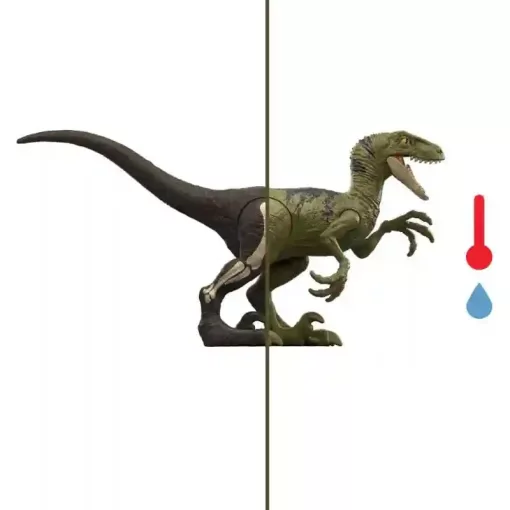 Mattel Jurassic World színváltós meglepetés dino figura, Dino Reveal