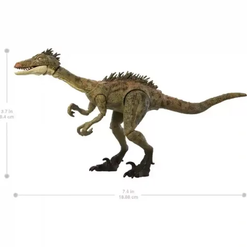 Mattel Jurassic World Troodon dino figura 19cm, Hammond Collection