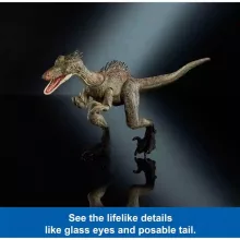 Mattel Jurassic World Troodon dino figura 19cm, Hammond Collection