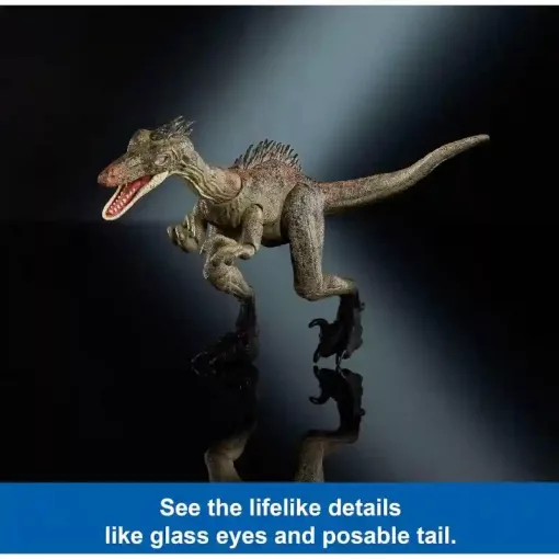Mattel Jurassic World Troodon dino figura 19cm, Hammond Collection
