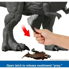 Mattel Jurassic World: Újjászületés Tyrannosaurus Rex óriás dino figura 99cm, Rebirth