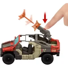 Mattel Jurassic World: Újjászületés Velociraptor dino elfogása terepjáróval, Rebirth