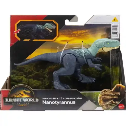 Mattel Jurassic World Nanotyrannus dino figura 18cm, Rebirth