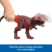 Mattel Jurassic World: Újjászületés Aucasaurus dino figura hanggal 32cm, Rebirth