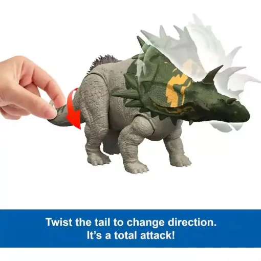 Mattel Jurassic World: Újjászületés Spiclypeus dino figura hanggal 31cm, Rebirth