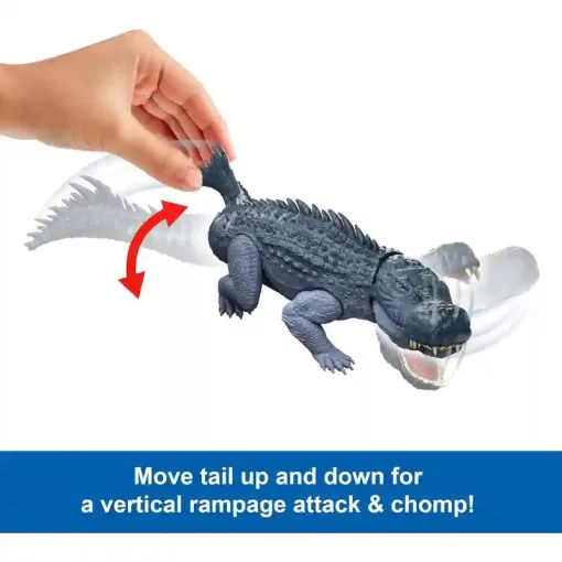 Mattel Jurassic World: Újjászületés Purussaurus dino figura 36cm, Rebirth
