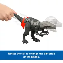 Mattel Jurassic World: Újjászületés Chilantalsaurus dino figura 36cm, Rebirth