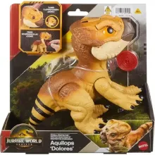 Mattel Jurassic World: Újjászületés Aquilops 'Dolores' interaktív dino figura, Rebirth