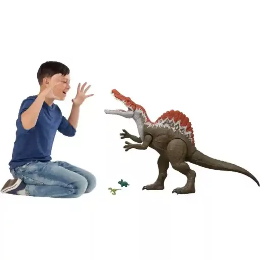 Mattel Jurassic World Spinosaurus óriás dino figura 92cm, Super Colossal