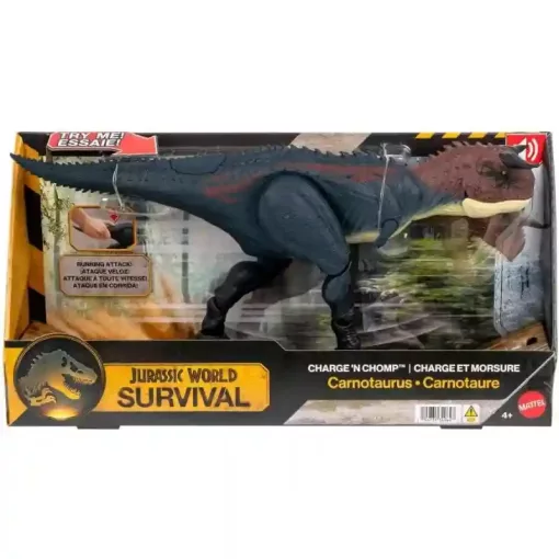 Mattel Jurassic World Carnotaurus dino figura hanggal 44cm, Survival
