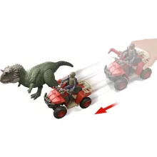 Mattel Jurassic World Dinoszaurusz-befogó quad játékszett, Survival