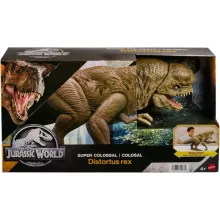 Mattel Jurassic World Distortus Rex óriás dinó figura 78cm, Super Colossal