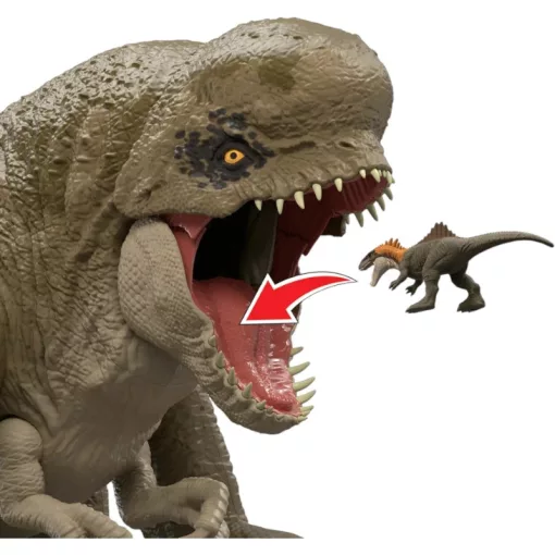 Mattel Jurassic World Distortus Rex óriás dinó figura 78cm, Super Colossal