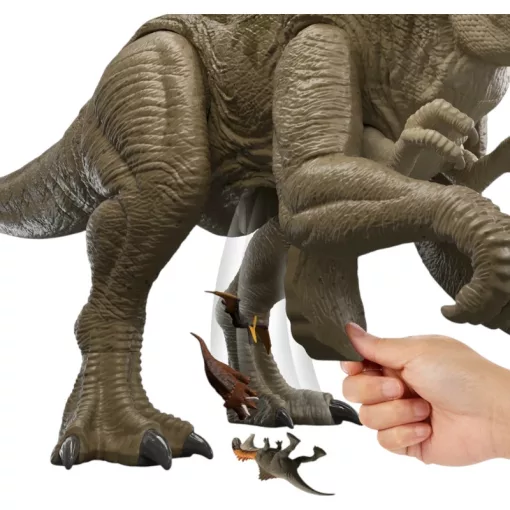 Mattel Jurassic World Distortus Rex óriás dinó figura 78cm, Super Colossal