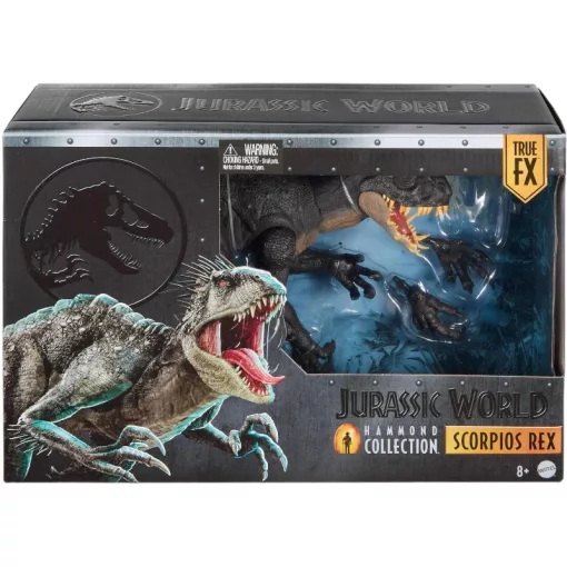 Mattel Jurassic World Scorpios Rex dinó figura 43cm, Hammond Collection