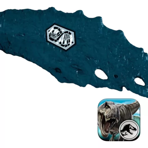 Mattel Jurassic World Brachauchenius dino figura fénnyel és hanggal 32cm, Survival