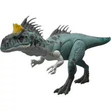 Mattel Jurassic World Cryolophosaurus interaktív dinó figura 32cm, Survival